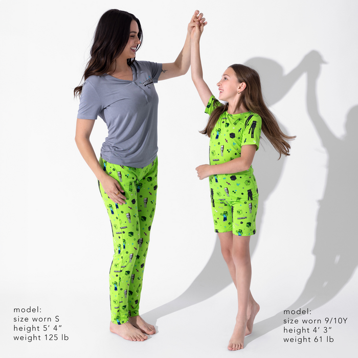 Minecraft: Mob Squad Bamboo Women's Pajama Set