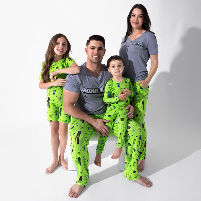 Minecraft: Mob Squad Bamboo Women's Pajama Set