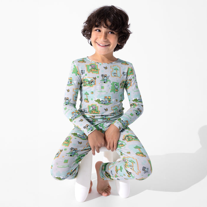 Minecraft: Overworld Dreams Bamboo Kids Pajamas
