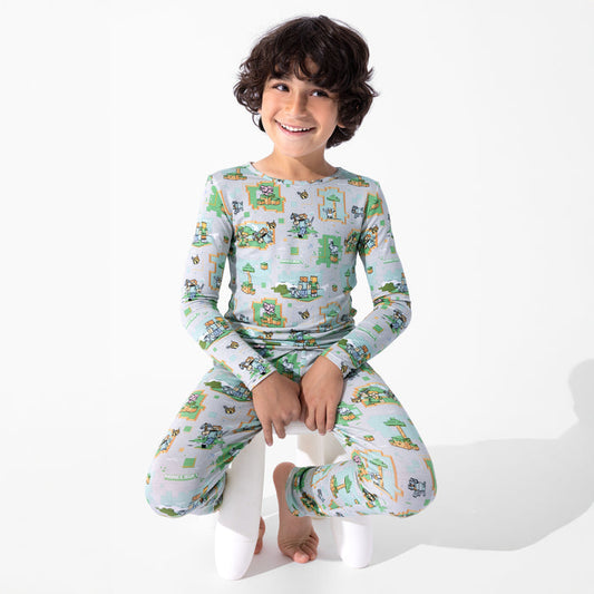 Minecraft: Overworld Dreams Bamboo Kids Pajamas