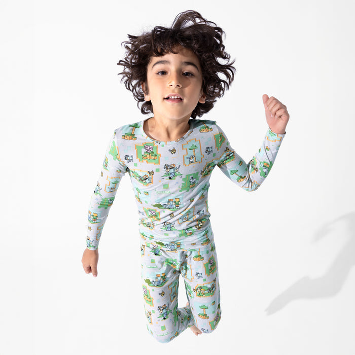 Minecraft: Overworld Dreams Bamboo Kids Pajamas