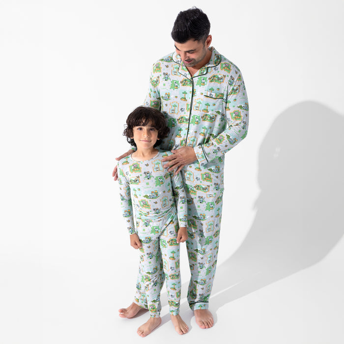 Minecraft: Overworld Dreams Bamboo Kids Pajamas
