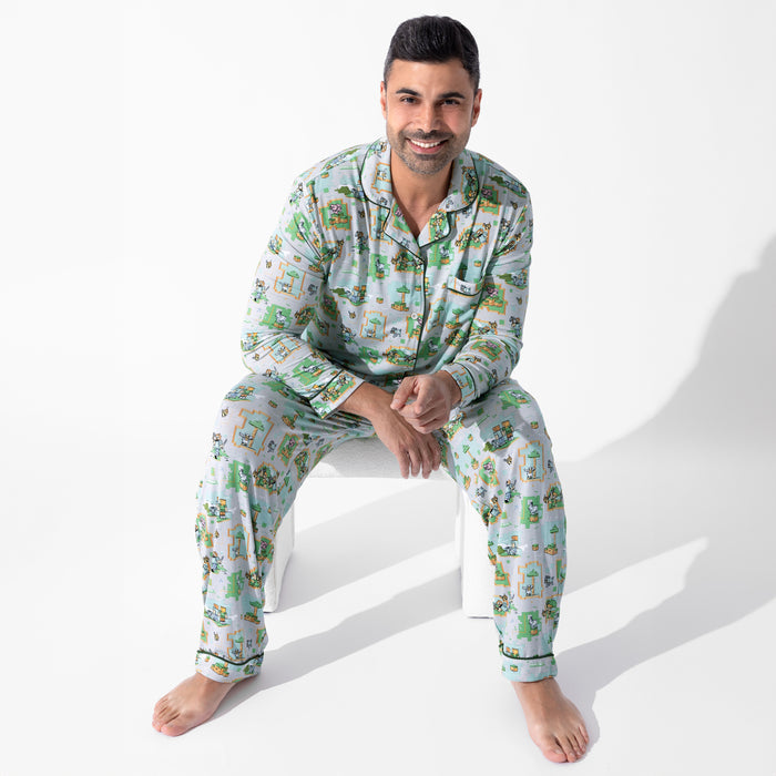 Minecraft: Overworld Dreams Bamboo Men's Pajama Set