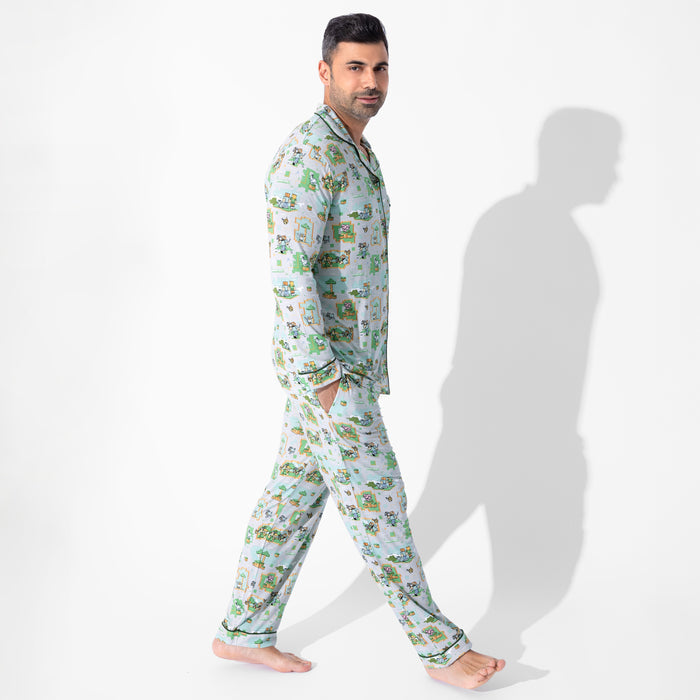 Minecraft: Overworld Dreams Bamboo Men's Pajama Set