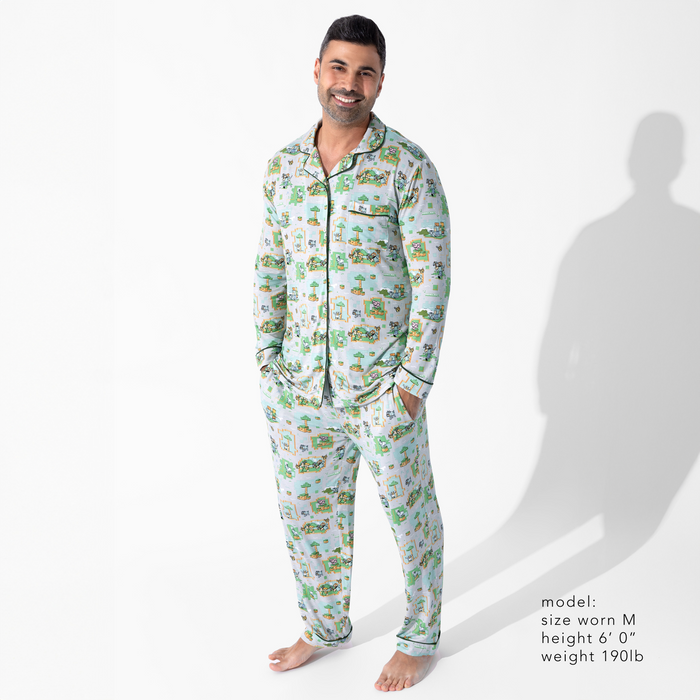 Minecraft: Overworld Dreams Bamboo Men's Pajama Set