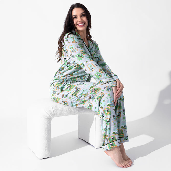 Minecraft: Overworld Dreams Bamboo Women's Pajama Set
