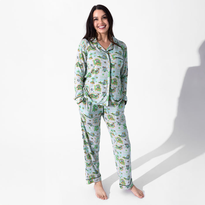 Minecraft: Overworld Dreams Bamboo Women's Pajama Set