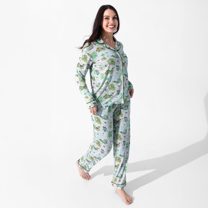 Minecraft: Overworld Dreams Bamboo Women's Pajama Set