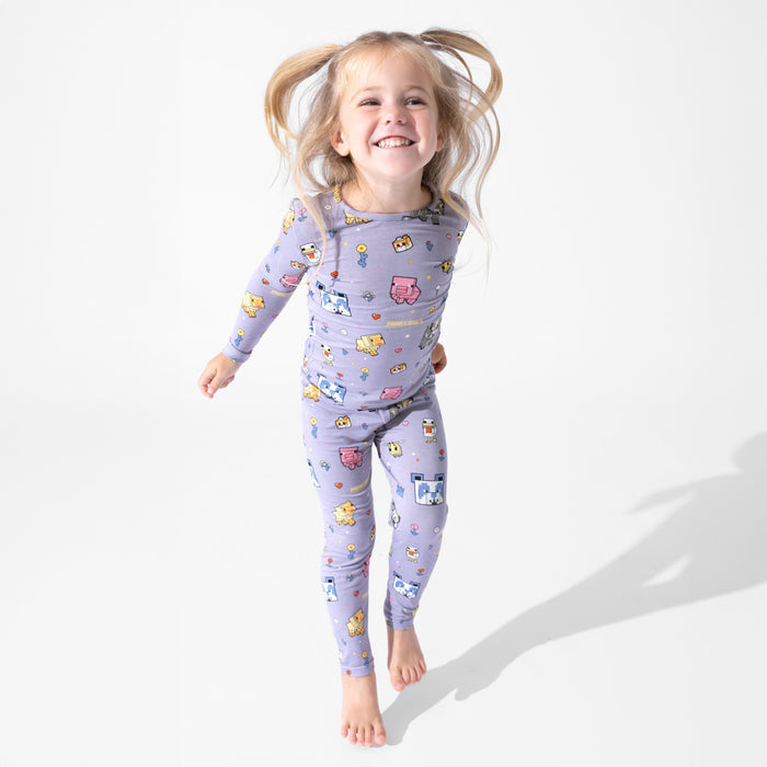Minecraft: Pixel Pals Bamboo Kids Pajamas