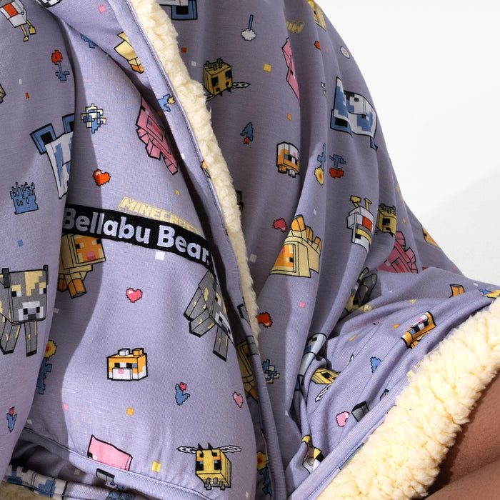 Minecraft: Pixel Pals Bamboo Sherpa Blanket