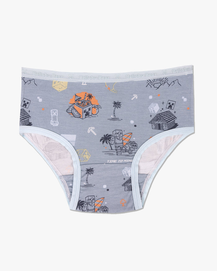 Minecraft: Summer Vibes Bamboo Girls' Underwear 7-Pack