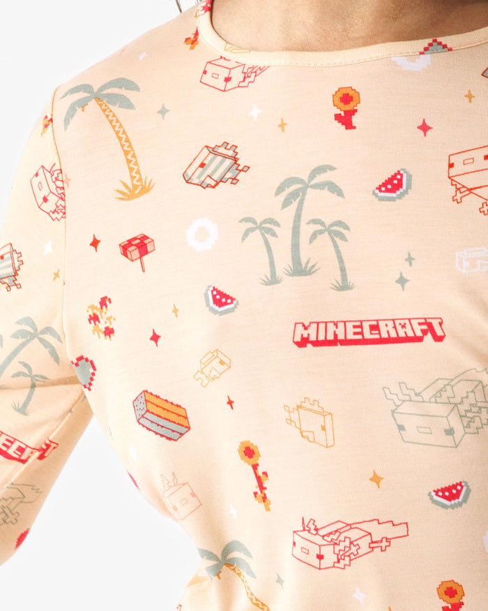 Minecraft: Summer Vibes Bamboo Kids Pajamas