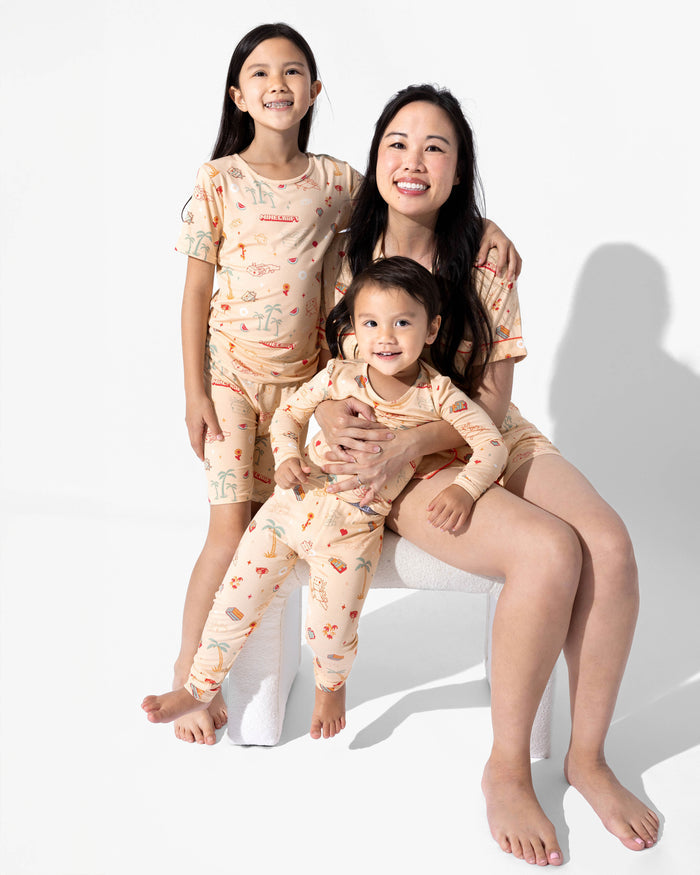 Minecraft: Summer Vibes Bamboo Kids Pajamas