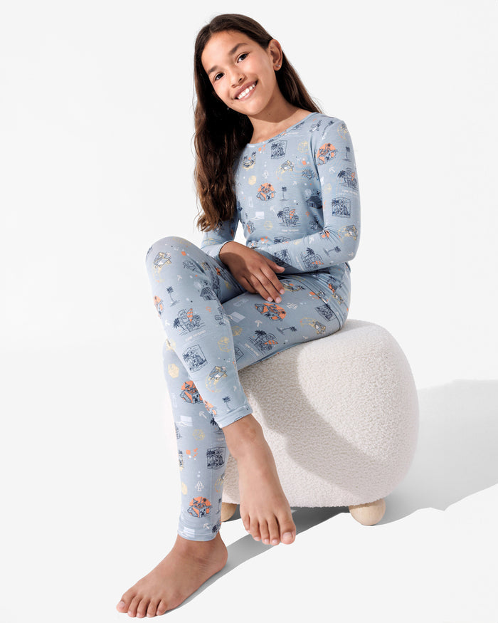 Minecraft: Time to Mine Bamboo Kids Pajamas