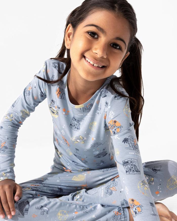 Minecraft: Time to Mine Bamboo Kids Pajamas
