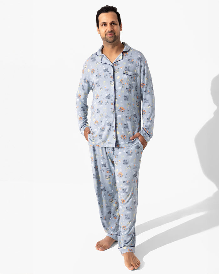 Minecraft: Time to Mine Bamboo Men's Pajama Set