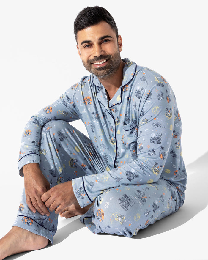 Minecraft: Time to Mine Bamboo Men's Pajama Set