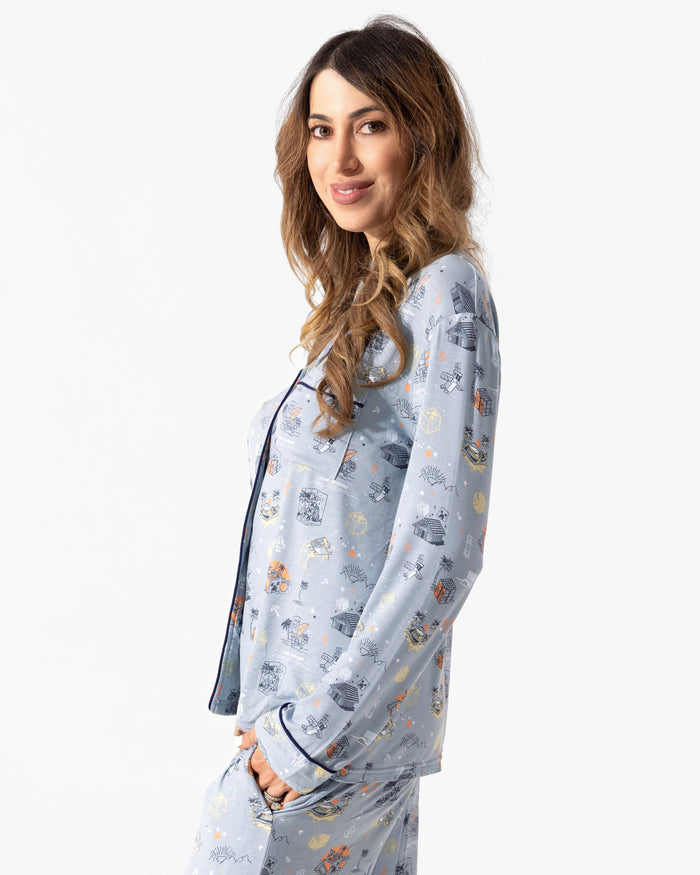 Minecraft: Time to Mine Bamboo Women's Pajama Set