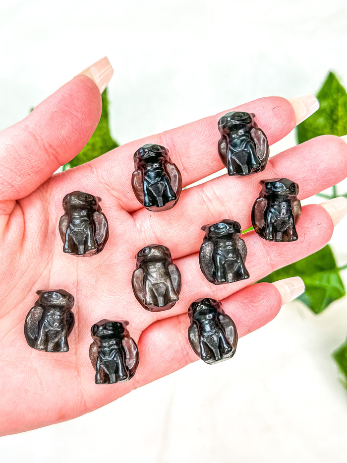 Mini Black Obsidian Toothless