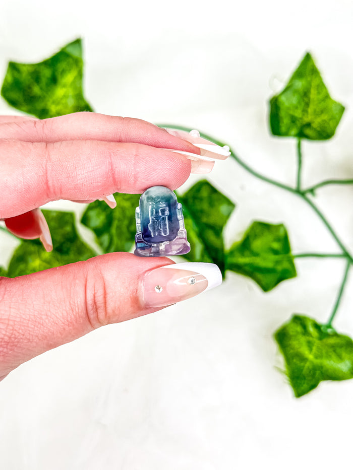 Mini Fluorite R2D2 (Star Wars)