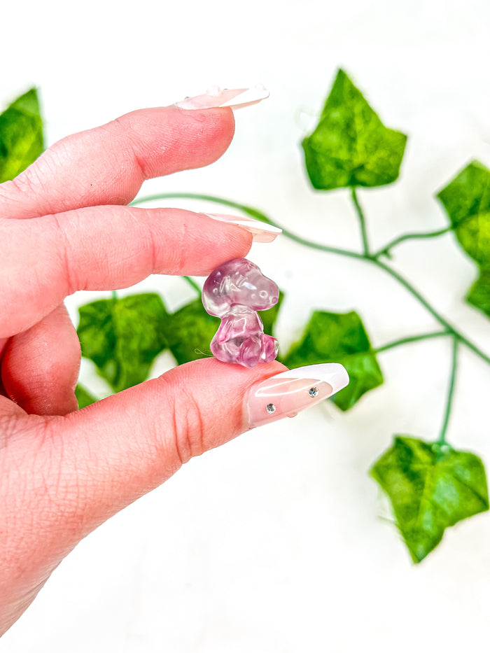 Mini Fluorite Snoopy Dog