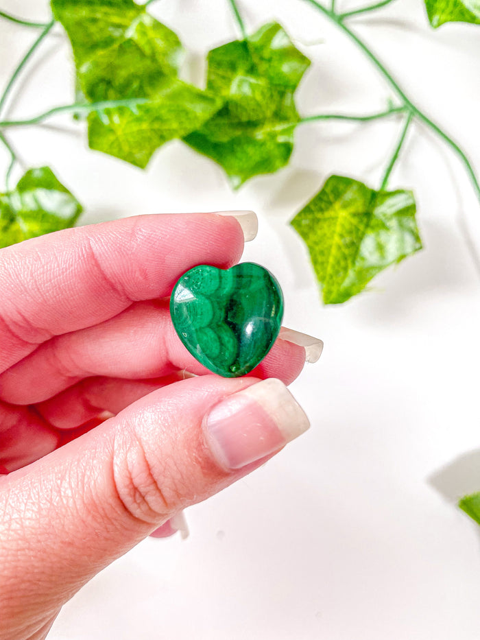 Mini Malachite Star/Heart