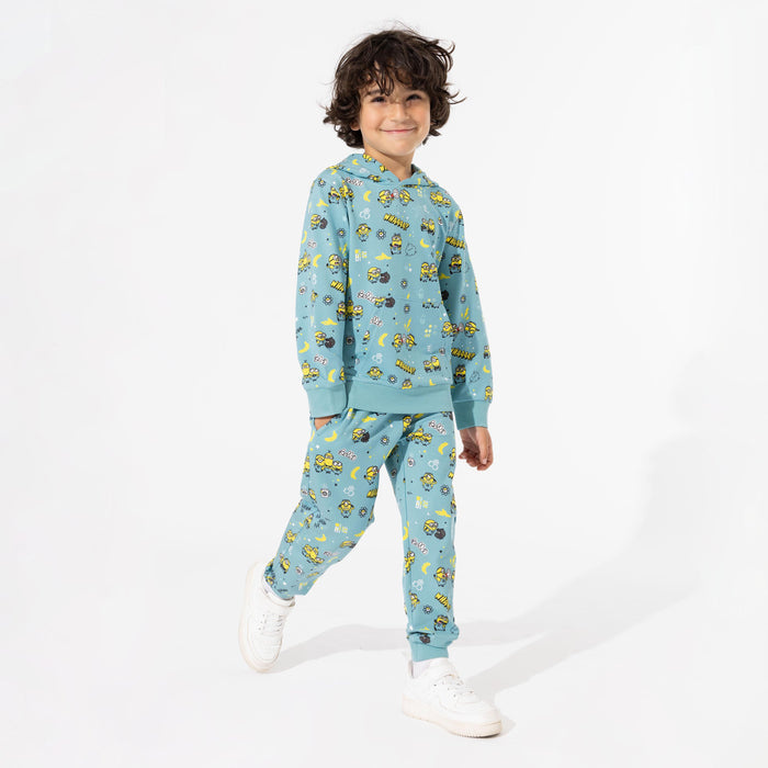 Minions Bello Banana Bamboo Terry Daywear Kids Jogger Set