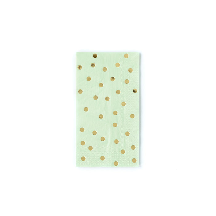 Mint Dot Napkins