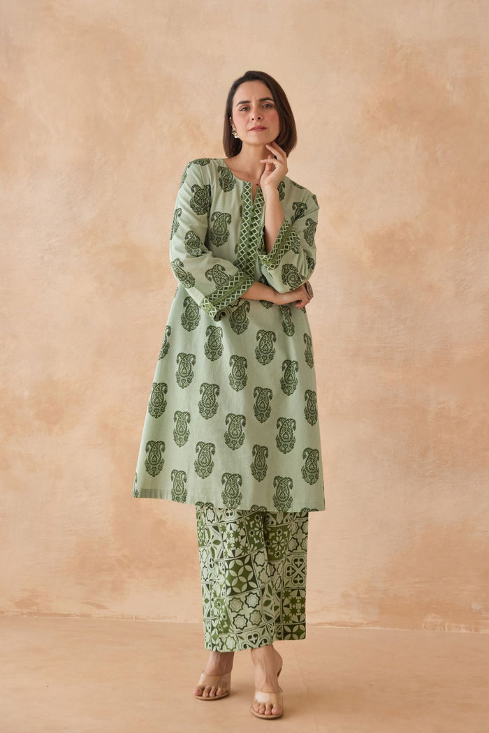 Mint Heritage Co - ord Set - Tara - C - Tara
