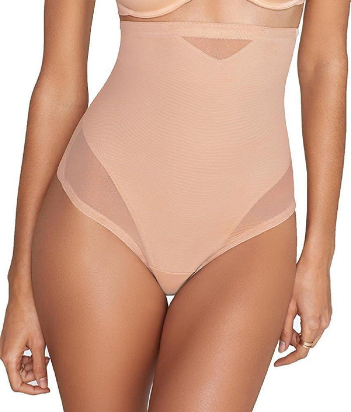 Miraclesuit Sexy Sheer Shaping Extra Firm Control High Waist Thong - 2778