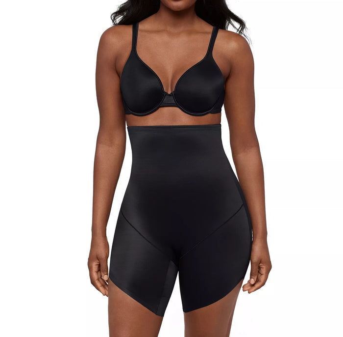 Miraclesuit Show Stopper Slanted Hem Shaping High Waisted Short - 2448