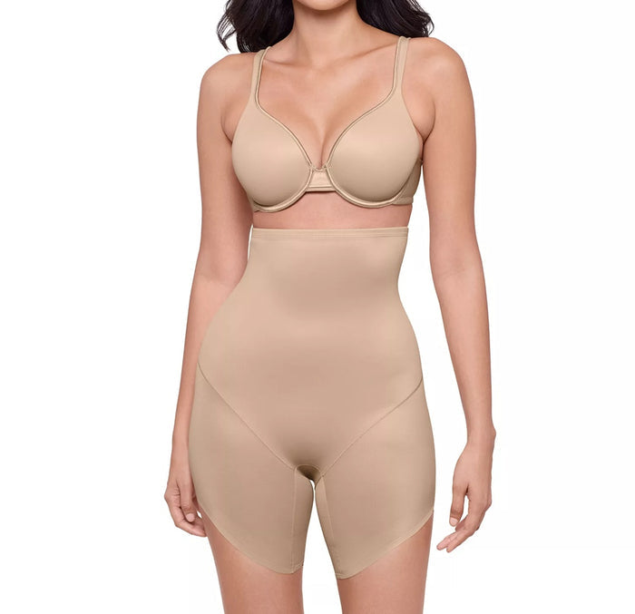 Miraclesuit Show Stopper Slanted Hem Shaping High Waisted Short - 2448