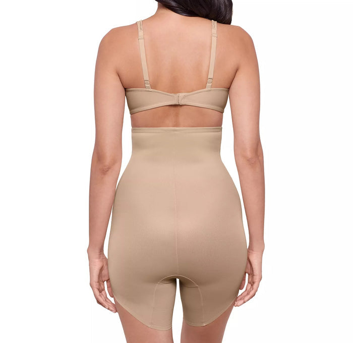 Miraclesuit Show Stopper Slanted Hem Shaping High Waisted Short - 2448