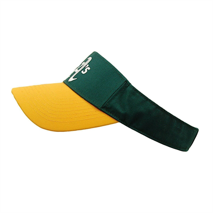 MLB Oakland Athletics A's MLB Hat by OC Sports Golf Sun Visor Cap Adjustable