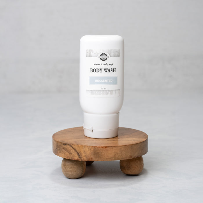 Rustic Strength, Body Wash, 2oz Plastic, Mama + Baby Safe