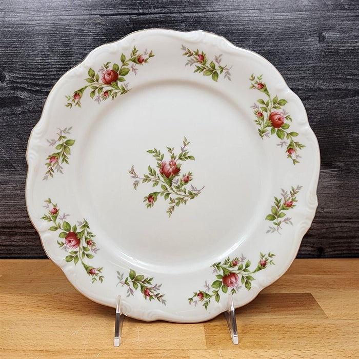 Moss Rose Set of 2 Piece Setting Johann Haviland Bavarian Stamp Bowl Plate