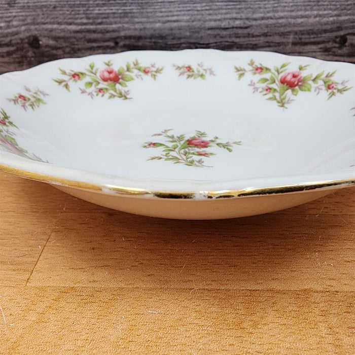 Moss Rose Set of 2 Piece Setting Johann Haviland Bavarian Stamp Bowl Plate