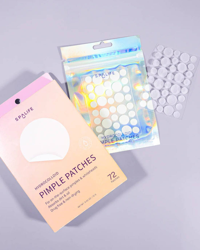 MY SPA LIFE Hydrocolloid Clear Pimple Patches 72ct - (Pink)