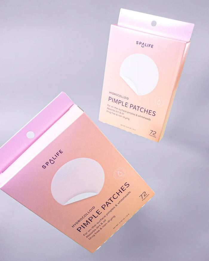 MY SPA LIFE Hydrocolloid Clear Pimple Patches 72ct - (Pink)