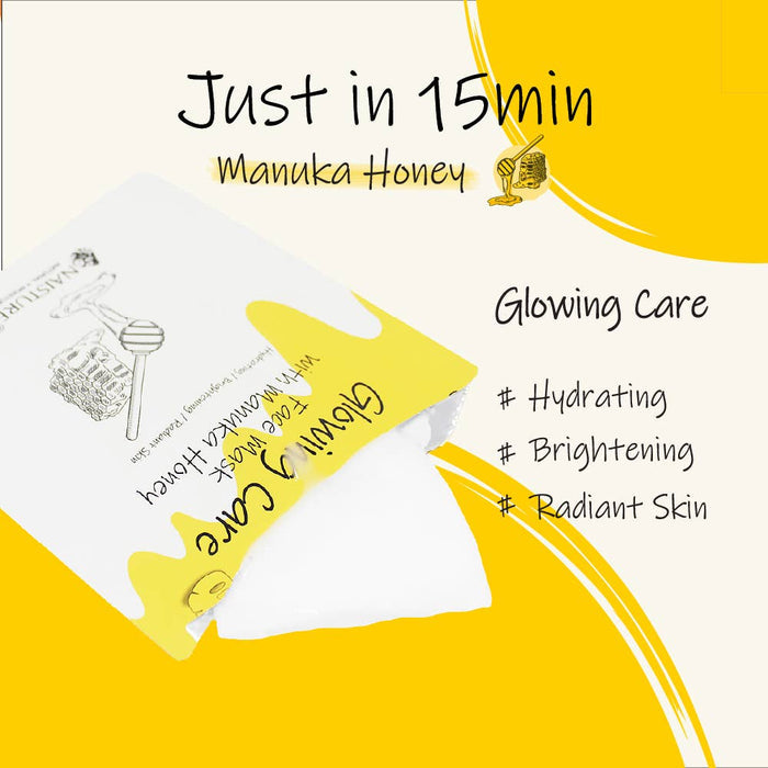 Naisture Just In 15 Min Glowing - Manuka Honey (10pc)