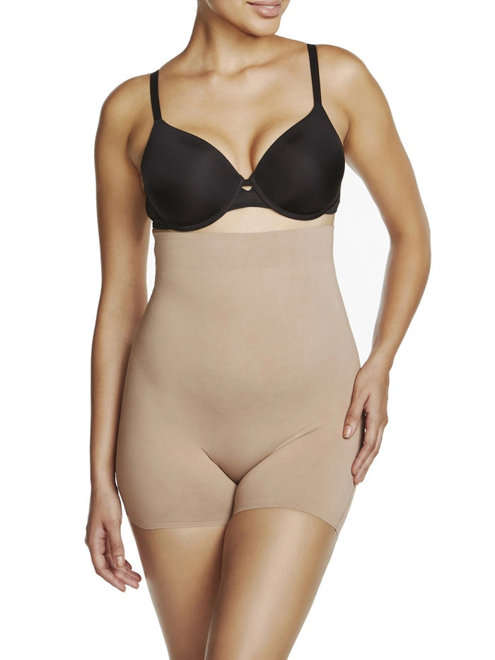 Naomi & Nicole Real Smooth High-Waist Shaping Boyshort - 7528