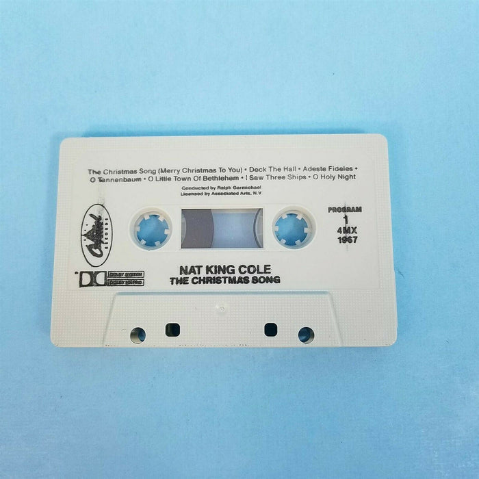 Nat King Cole Christmas Songs Cassette C4-46318 Capital Records 1980