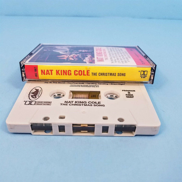 Nat King Cole Christmas Songs Cassette C4-46318 Capital Records 1980