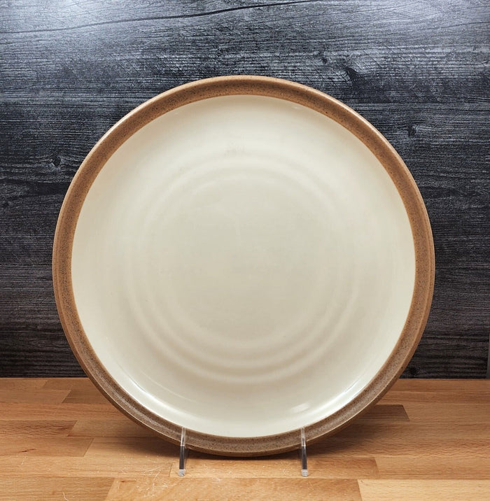 Noritake Madera Ivory Round Chop Plate 12" Serving Platter 8474 Stoneware