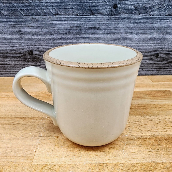 Noritake Madera Ivory Set of 4 Mug 8474 Stoneware Tea Cup Dinnerware