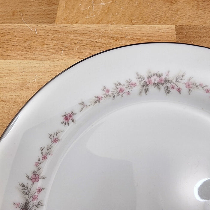 Noritake Rosepoint 8â€ Salad Plate Pink Floral Vine Ceramic 6206