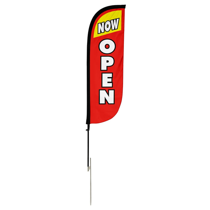 Red & Yellow / 5' / Ground Spike Pole-Set