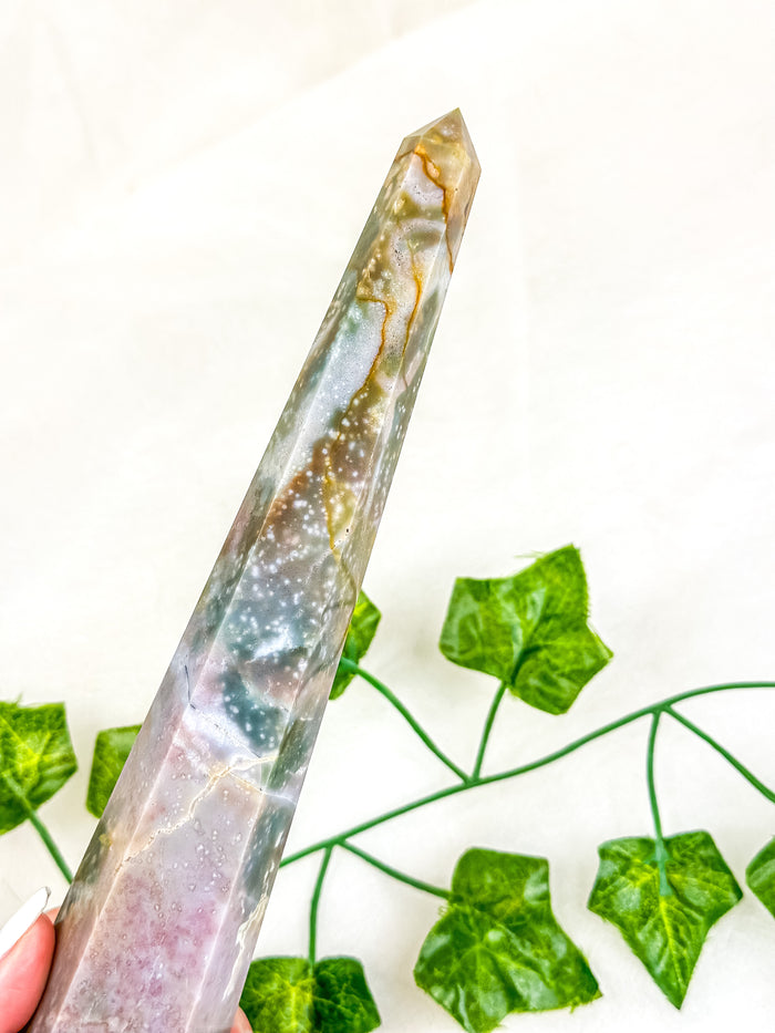 Ocean Jasper Statement Tower #1