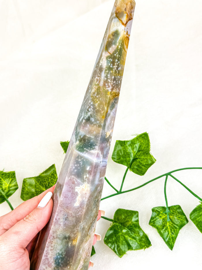 Ocean Jasper Statement Tower #1