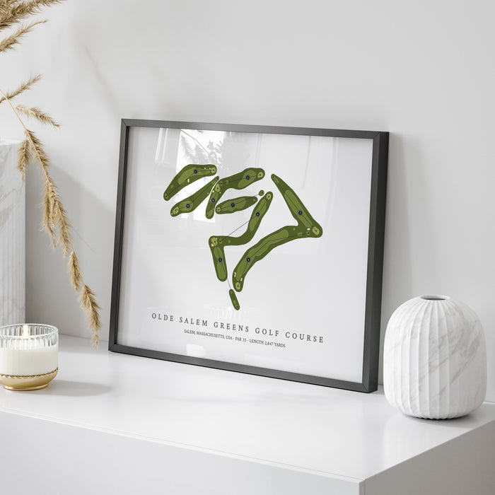 Olde Salem Greens Golf Course | Golf Course Map | On Table